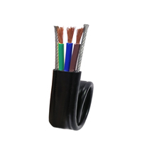 3-Adriges 4-Adriges 1,5mm 2,5mm Flaches Tauchkabel 16A Nennstrom Kupferleiter PVC Niederspannungs-Überkopf-Stromkabel