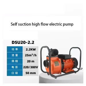 Pompe à eau <span class=keywords><strong>domestique</strong></span> auto-amorçante à haut débit 220V, pompe de surpression pour l'alimentation en eau <span class=keywords><strong>domestique</strong></span> et l'irrigation - Product Image 3