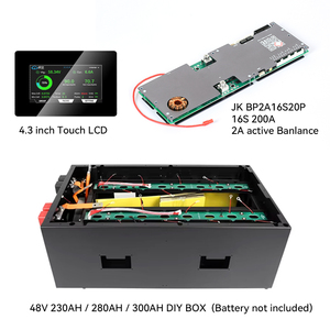 กล่องแบตเตอรี่ LiFePO4 48V DIY สำหรับ EU Stock 15kwh พร้อม JK V19 BMS 280Ah 300Ah กล่องแบตเตอรี่ Lifepo4 สำหรับเก็บพลังงานแสงอาทิตย์ภายในบ้าน - Product Image 3