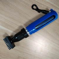 Brosse de nettoyage portable en plastique léger et durable pour club de golf avec logo personnalisé avec bouteille d'eau pour les sports de golf