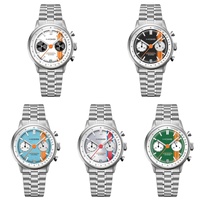 OEM ODM Motorsport Racing Mechanische Uhr mit individuellem Logo, automatische Herrenuhr, Edelstahlgehäuse, Saphirglas, leuchtend
