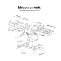 360 ° Rotatif Levage Heavy Duty Multifonctionnel Inclinable Hydraulique Réglable Noir Tatouage Artiste Lit Chaise Table pour Client