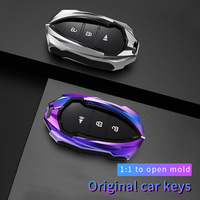 Étui de clé de voiture pliable en alliage de zinc de haute qualité pour JAC K5 S2/S3/S5/T40/T50, accessoires automobiles