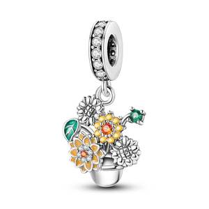 Pendentif tournesol de haute qualité, tendance et classique 2025, tournesol qui pousse vers le soleil, peut être transformé en bracelet - Product Image 5
