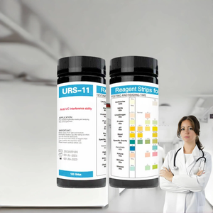Bandelettes de Test de réactif d'analyse d'urine de microalbumine <span class=keywords><strong>11</strong></span> paramètres bandelettes de Test d'analyse d'urine - Product Image 1