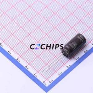 Condensateur électrolytique en aluminium à montage traversant NXA10V2200M10*20 LO, D10xL20mm 2200uF 20% 10V 1.4A-100kHz - Product Image 2