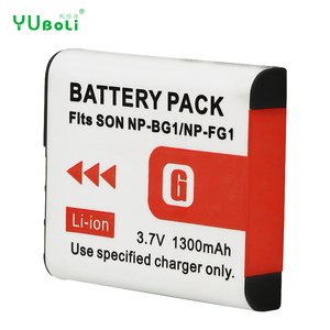 Batería de cámara de 3.7V 1300mAh NP-BG1 NP BG1 NPBG1 NP-FG1 para <span class=keywords><strong>Sony</strong></span> DSC-H3 H7 <span class=keywords><strong>H9</strong></span> H10 H20 H50 H55 H70 H90 HX5V - Product Image 6
