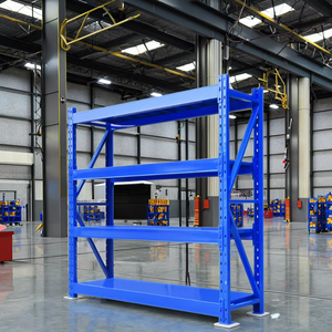 מדפי פלדה חובה כבדה מדפים יחידות דיור מסחרי מחסן מסחרי סופרמרקט תעשייתי להשתמש תצוגת מתכת ארוז קרטונים - Product Image 5