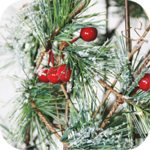 Décorations de Noël Articles de fête Creative Christmas Berry Cedar Tabletop Arboles Cone the Natural Material Decorative Tree - Product Image 2