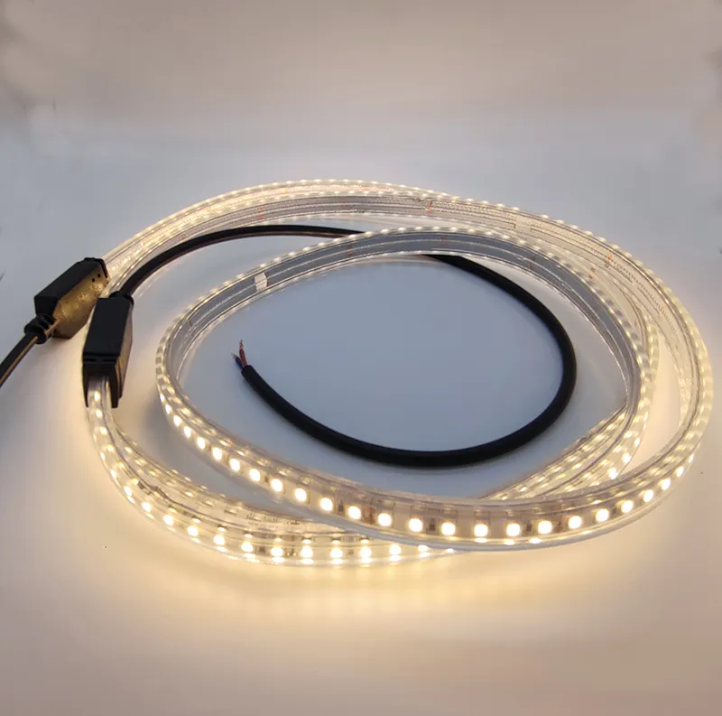 24V DC led in PVC led striscia di stampo tappo IP68 10W 2700K 3000K RGB 2835 SMD LED 5m 25m scale piscina e illuminazione esterna