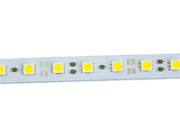 Bande lumineuse LED super résistante, 5 m, pour éclairage souterraine, DC12V, WW/CW 11W, SMD5050, 72LED/m