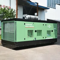 Compresseur d'air à vis à moteur diesel série KSZJ de Kaishan Industry, utilisé pour les plateformes de forage de puits d'eau