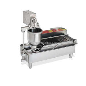 JUYOU-Máquina de hacer rosquillas comercial totalmente automática, nueva freidora de llenado de harina y agua para uso en panadería y restaurante - Product Image 2
