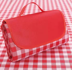 Durable Outdoor <b>Picnic</b> <b>Blanket</b> Foldable <b>Waterproof</b> Oxford Material Sand Beach Mat <b>Large</b> 80*60in for Camping Travel Family - Product Image 1