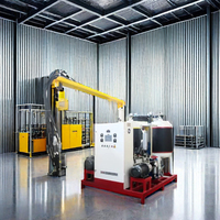 Machine à mousser PU haute pression pour la fabrication de mousse rebondie, polyuréthane premium, vente chaude en Chine, directement de l'usine