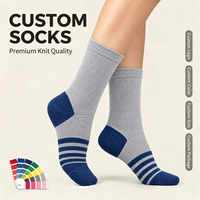 Chaussettes de cyclisme personnalisées avec logo, séchage rapide, respirantes, performantes, pour l'entraînement compétitif, la course en plein air