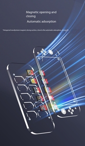 Cassette légère et magnétique pour étui à cartes TF pour accessoires de jeu Switch Lite Sac de rangement protecteur - Product Image 6