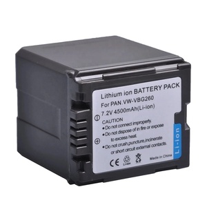 Batterie de caméra VW-VBG260 VWVBG260 VBG260 pour Pana sonic VDR-D50 HDC-SD1 HDC-<span class=keywords><strong>SD9</strong></span> HDC-SD100 HDC-TM300 PV-GS80 - Product Image 2