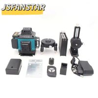 Niveau laser rotatif 3D à 12 lignes vertes magnétique mini auto-nivelant 360° avec télécommande – Prix OEM