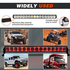 Мощная водонепроницаемая светодиодная RGB-лампа 24В, 6000 люмен, для дневных ходовых огней, рабочего освещения, прожектора, для внедорожников 4x4, UTV, ATV, грузовиков, внедорожников, крепление на крышу - Product Image 2