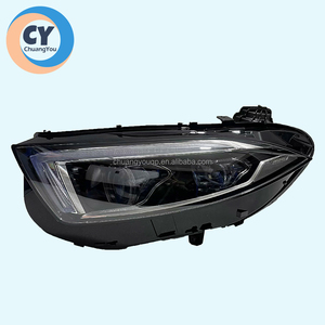 Pour Mercedes-Benz <span class=keywords><strong>CLS</strong></span> <span class=keywords><strong>AMG</strong></span> <span class=keywords><strong>2018</strong></span> 2019-2023, phare à LED d'origine 257, phare matriciel <span class=keywords><strong>CLS</strong></span> 50 <span class=keywords><strong>63</strong></span> 350 450 W257 C257, lumière géométrique - Product Image 1
