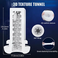 Penispumpe Freihändiger Masturbator Männlicher Stimulator Taschenmuschi Männerspielzeug Sexmaschine 3D Realistische Strukturierte Hülle Erwachsenen-Sexspielzeuge