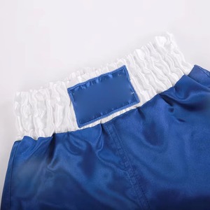 Pantalones Cortos de Boxeo Rojos para Hombre, Cintura Elástica, Ropa de Entrenamiento de Artes Marciales, 100% Poliéster, Ajuste Elástico, Ropa Deportiva para Adultos - Product Image 5