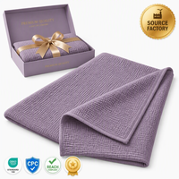Manta Envolvente para Bebé con Logotipo Personalizado, de Bambú y Algodón, Certificada OEKO-TEX, 120x120cm, Set de Regalo, Manta Envolvente de Muselina Suave para Recién Nacido