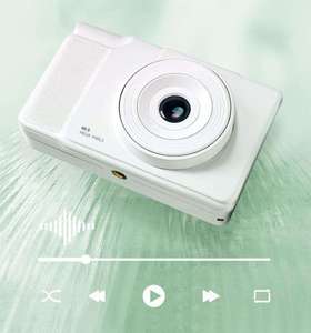 Appareil photo portable léger et tendance avec écran rotatif de 2,0 pouces, capture vidéo 4K, compatible avec les cartes TF, appareil photo pour la prise de vue quotidienne des jeunes - Product Image 2