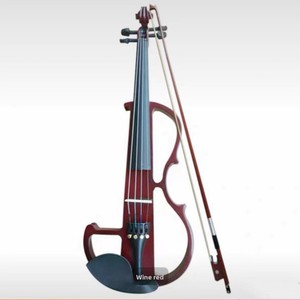 <span class=keywords><strong>Violon</strong></span> électronique blanc et noir pour <span class=keywords><strong>d</strong></span>ébutant, instrument de musique électroacoustique - Product Image 1