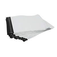 Sacs d'expédition gris en polyéthylène autocollants thermoscellables pour livraison express, emballage barrière imprimé sur mesure avec taille personnalisée pour la logistique