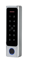 Teclado de Control de Acceso Impermeable para Exteriores, Lector Independiente de Huellas Dactilares, Contraseña y Tarjeta RFID con Timbre para Entrada de Edificios