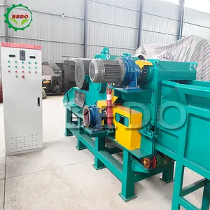 Factory Price Wood Crusher Machine Making Sawdust Wood Branch Crusher Bio Wood Chipper Shredder