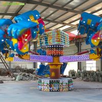 Manège Energy Storm 4 Bras 32 Places Certifié CE ISO pour Parcs d'Attractions