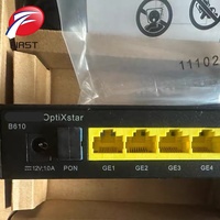Terminal de Red Óptica ONU Serie HWs B610-S1-4E con 4 Puertos Gigabit GE para Conectividad en Sitios de Concentración de Red de Fibra FTTH