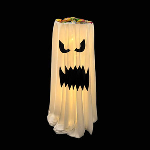 LANJO Nuevo Adorno de Sombrero de Calavera Fantasma para Decoración de Puerta Interior, Diseño Personalizado para Adultos, Ideal para Fiestas de Halloween - Product Image 4