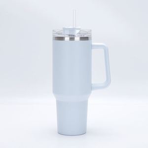 Gobelet de voyage H1.0 avec poignée, 40 oz, double paroi, couvercle, paille, antidérapant, OEM ODM, marque personnalisée - Product Image 4