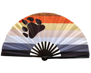 Abanico de Mano Personalizado QM con Impresión Personalizada, Abanico de Bambú y Plástico al por Mayor - Product Image 2