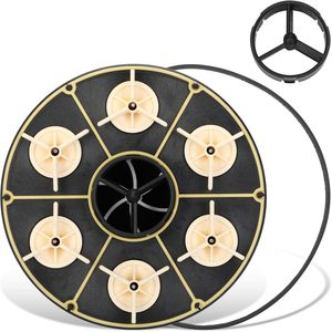Válvula de módulo de 6 puertos para sistema de piscina Paramount con carcasa de válvula y junta tórica de plástico, accesorio de mantenimiento para piscinas - Product Image 1