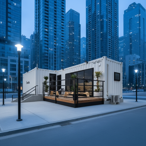 Café préfabriqué au design moderne, conteneur à café préfabriqué - Product Image 1
