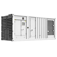 Groupe électrogène diesel silencieux en conteneur de 500 kVA à 2500 kVA pour diverses applications