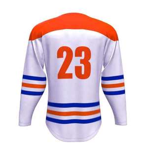Fabrikdirektverkauf Großhandel Günstiger Preis Hochwertige Sublimations-Eishockeytrikots Großhandel Maßgeschneiderte Eishockeytrikots - Product Image 3