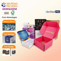 Boîte cadeau en papier kraft compostable pliable avec cylindre de verrouillage, légère et solide, en carton ondulé, pour emballage bio, personnalisable, modèle OEM 2026 XP