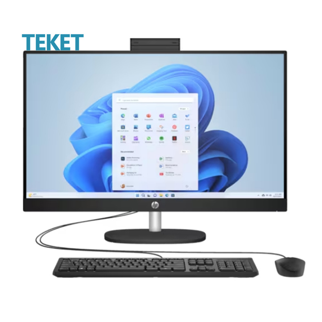 All-in-One for HP 27-cr1096t PC Intel Core Ultra 7 Processor Intel Iris X Graphics 16 GB Memory; 512 GB SSD Storage
