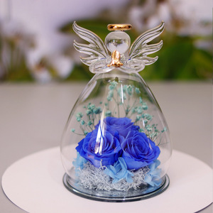 Rosa Eterna Infinita, Flor Eterna de Ángel, Rosas Eternas Preservadas en Cristal - Product Image 1
