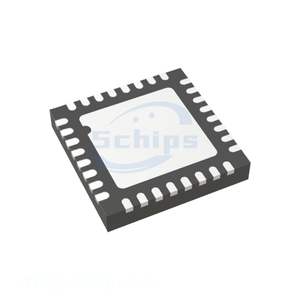 Componente Electrónico Integrado ATMEGA168PB-MUR 32 VFQFN con Contacto Expuesto, en Stock - Product Image 1