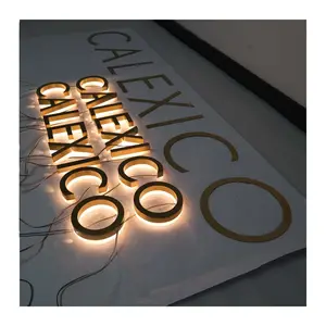 Fashion Backlit Letter Light 3D Alphabet Led Letter Can Choose To Customize