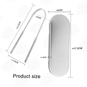 Nuevo Limpiador Bucal, Cepillo para Limpiar la Lengua, Herramientas de Higiene Bucal, Raspador de Lengua de Acero Inoxidable y Cobre para Adultos - Product Image 3