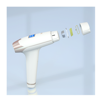 Appareil d'épilation au laser IPL à lumière pulsée intense T001i avec rajeunissement de la peau pour le visage, les aisselles et le corps, utilisation à domicile pour femmes