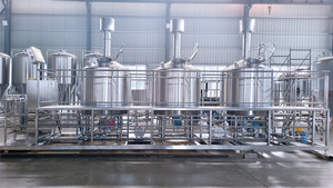 Équipement de brassage de bière 3 canettes, équipement de brasserie de 1000 litres - Product Image 4